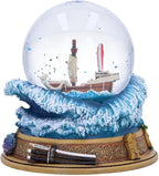 Nemesis Now One Piece Going Merry Snow Globe – Official Anime Collectible with Detailed Ship Base and Glitter Water Dome – Resin Display Ornament