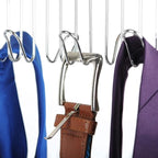 Umo Lorenzo Belt Hanger for Closet - Accessories Organizer Rack for Belts, Ties, and Scarves
