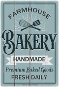 Funny Kitchen Signs Decor-Kitchen Farmhouse Decor-Personalized Kitchen Metal Sign-Retro Kitchen Counter Accessories-12x8 Inch Hanging Plaque Home Wall Decorations-Farmhouse Bakery