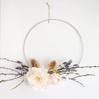 Patelai 20 Pcs Metal Rings for Crafts Dream Catcher Rings, Macrame Hoops for DIY, 5 Sizes Metal Floral Hoop for Floral Macrame Wall Hanging Dream Catcher and Crafts (Silver)