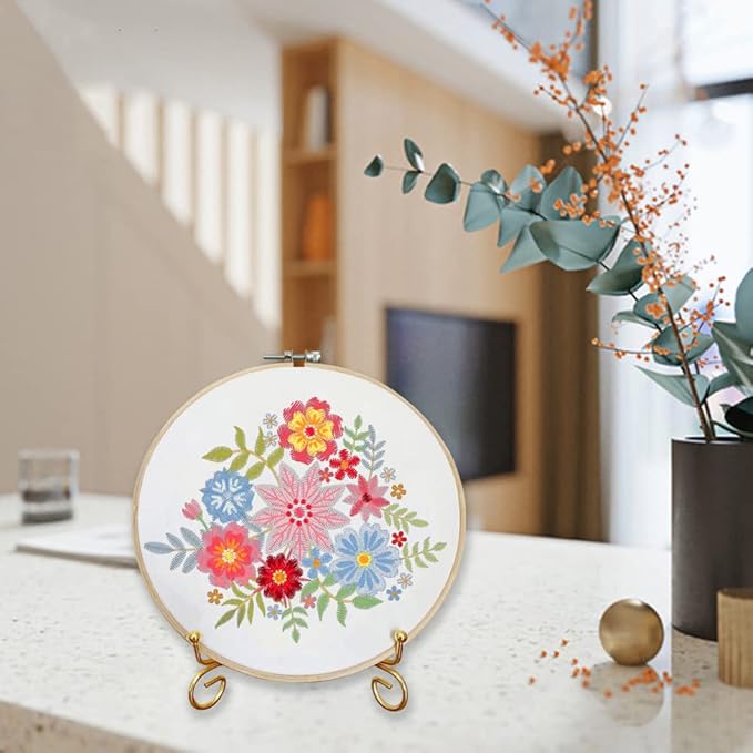 10 Pcs 4 Inch Metal Golden Display Stand, Metal Plate Stands Picture Stands for Display, Picture Holder Stand, Frame Stand