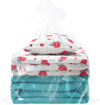 Clear Large Storage Bags, Pack of 6, 32 x 42" Dustproof Space Saver Bag, 1.6 Mil Jumbo Moistureproof Storage Bag, Waterproof Storage Bag for Humidifer, Floor Fan, Blanket, Comforter and More