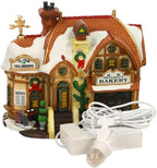 Lemax Christmas Village Devaneys Bakery Battery Operated Led - 35793