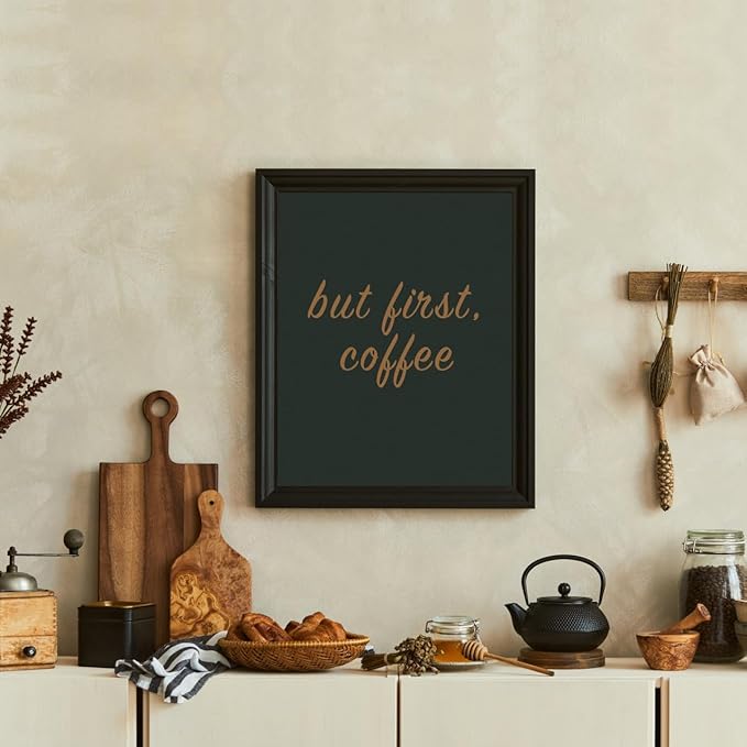 KTKDE 8x10 Picture Frame Set of 5, Wooden frames Black, Vertical & Horizontal Wall Hanging for Wall or Tapletop Display,Studio Gallery Photo Frame for Photos, Posters & Art Prints