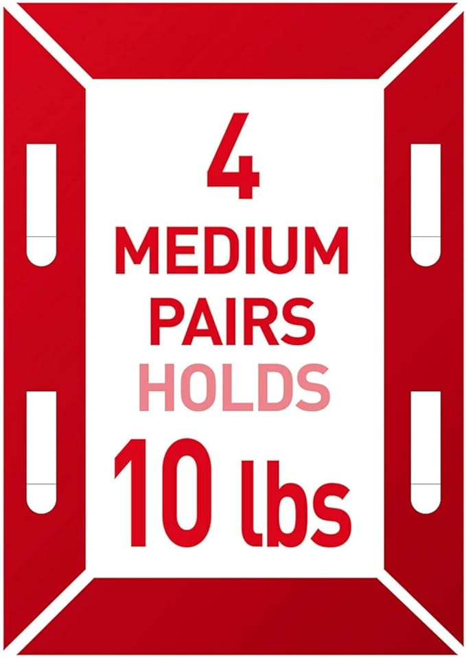 Amazon Basics Rectangular Photo Picture Frame 8" x 10" Pack of 2 & Command Medium Picture Hanging Strips