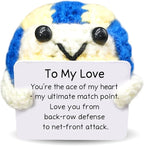 Handmade Collectible Volleyball - Emotional Support Decor,Funny Gift for Volleyball Lovers,Best Friend,Brother,Colleague,Team Mate,Home Decor Accent