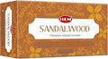 HEM Premium Sandalwood Masala Incense Sticks | Soothing Aroma, Air Purifier for Meditation | Aromatherapy Incense For Anxiety & Stress Relief | Gift Set | Pack of 12 (15 gms each)