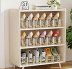 Shoe Slots Organizer for Closet, Shoe Stacker Organizer Double Layer Stack Shoe Rack, Shoe Display Shelf 50% Space Saver Storage Holder for Closet, 20PACK