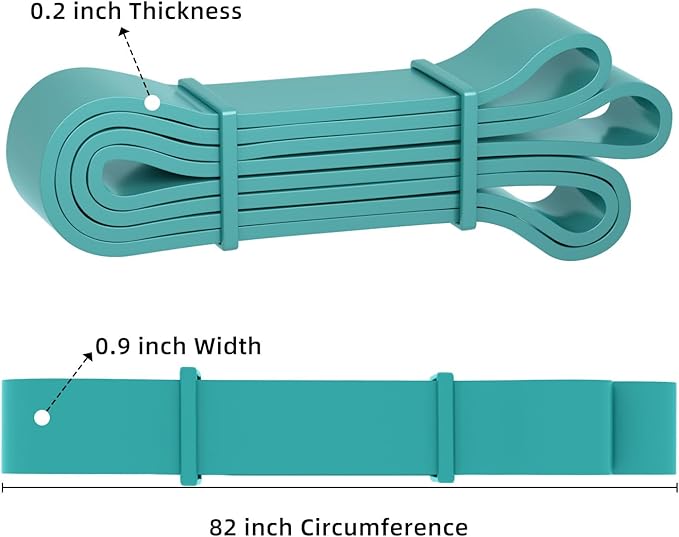 Resistance Bands, Pull Up Bands, Pull Up Assist Band Exercise Bands for Men & Women Working Out, Body Stretching, Physical Therapy, Muscle Training