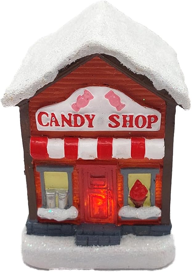 Wizardi Christmas Village - Candy Shop F07N5-2A Candy Shop