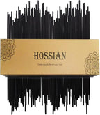 HOSSIAN Reed Diffuser Sticks - Reed diffusers-Reed Sticks -Diffuser Glass Bottles-Diffuser Refills- Natural Rattan Wood Replacement for Aroma Fragrance(7"*3.5mm Black)