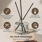 COCODOR Signature Reed Diffuser/Savon / 6.7oz / Scent Diffuser with Sticks Home Fragrance Reed Diffuser for Bathroom Shelf Decor
