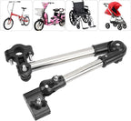 plplaaoo Stainless Steel Umbrella Stands 360 Degree Swivel Outdoor Stroller Shading Umbrella Holder for Bikes Strollers Wheelchairs Fishing Seats Lightweight Adjustable