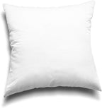 EDOW Throw Pillow Inserts, Set of 4 Lightweight Down Alternative Polyester Pillow, Couch Cushion, Sham Stuffer, Machine Washable. (White, 20x20)