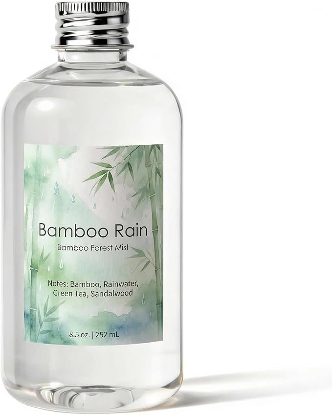 Bamboo Diffuser Oil Refill 8.5 Fl Oz, Luxury Hotel Collection Scent Inspired by Westin, Natural Fragrance Oil for Ultrasonic Diffuser, Room Spray, Air Freshener & HVAC in Home Office (Bamboo)