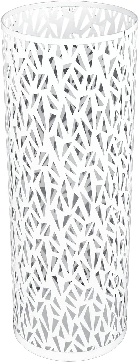 Semme Round Metal Umbrella Holder, and Watertight, Modern Design, Stable for Entryway, Office, Home Use (M)