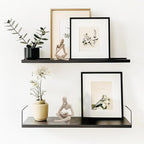 Reading Thinker Statue, Sculptures Abstract Art Ornament, Modern Aesthetic Figurine Decoration Set of 2 Status for Home Living Room Bedroom Office Shelf Table Desk Bookshelf Decor (Sandstone)