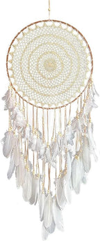 Large Dream Catcher Feather Tassel Decoration Woven Wall Hanging Home Decor Bedroom Living Room Wedding Party