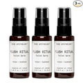 Muse Apothecary Flush Ritual - Aromatic & Refreshing Toilet Spray, Use Before You Go, Infused with Natural Essential Oils - Coconut + Sandalwood - Travel Size Mini Collection, 0.45 oz, 3 Pack