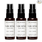 Muse Apothecary Flush Ritual - Aromatic & Refreshing Toilet Spray, Use Before You Go, Infused with Natural Essential Oils - Coconut + Sandalwood - Travel Size Mini Collection, 0.45 oz, 3 Pack