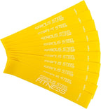 Serious Steel Fitness Mini Resistance Loop Bands | Rehab and Prehab Stretch Bands | 12" Exercise Workout Bands (Sets of 5 Pack and Sets of 10 Pack Trainer Options Available!)