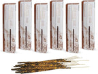 Tulasi Sandalwood Incense Sticks - 48 Natural Scent Sticks | with Real Herbs | Long-Lasting 55-Minute Burn | Natural Essential Oils | Perfect for Meditation, Yoga & Removing Negative Energy