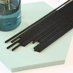 90Pcs Thick Reed Diffuser Sticks-7.5inch/4mm Black Reed Sticks,Diffuser Refills,Suitable for Diffusing Essential Oil Aromas (4mm x 19cm (90pcs))