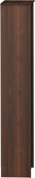 Prepac Elegant Brown Shoe Storage Cabinet, Space-Saving Solution with Cubbies for 36 Pairs, 13"D x 23.5" W x 72.5" H