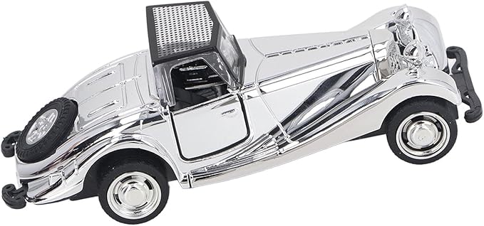 Vintage Car Model, 5.12 X 1.97inch Alloy Diecast Model Car, Collectible Cars with High Simulation Retro Details for Home Office Bar Shelf Display (Style 2)