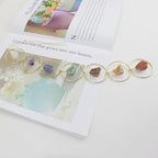 Feng Shui Yoga Ornament Handmade Natural Gemstone Crystal Hanging Ornaments 7 Chakra for Home Decoration Window Decor Tumbled Palm Stones