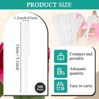 500 Pcs Perfume Tester Strips - Perfume Blotter Essential Oils Paper Test Strips -Premium Fragrance Tester Strips for Scent Evaluation - Fragrance Strips for Aromatherapy & Spice Oils (White)