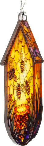 Honeycomb Ornaments, Bee Ornament for Christmas Tree, Unique Bee Gifts 2026, Cute Beehive Decoration for Home and Holiday, Christmas Ornaments for Animal Lovers, Nature Inspired Hanging Ornament