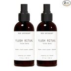 Muse Apothecary Flush Ritual - Aromatic & Refreshing Toilet Spray, Use Before You Go, 8 oz, Infused with Natural Essential Oils - Bergamot + French Lavender + Sandalwood, 2 Pack