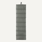 Amazon Basics 8-Tier Hanging Closet Shelf Shoe Organizer, Space Saving Storage, Foldable, 11.5 x 41 x 5.5 in, Dark Grey | for Closet Storage