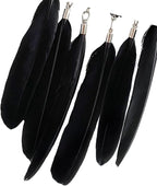 Car Rear View Mirrior Hanging Accessories Black Dream Catcher Small, Crystals Stones Feather Pendant Interior Rearview Mirror Decoration