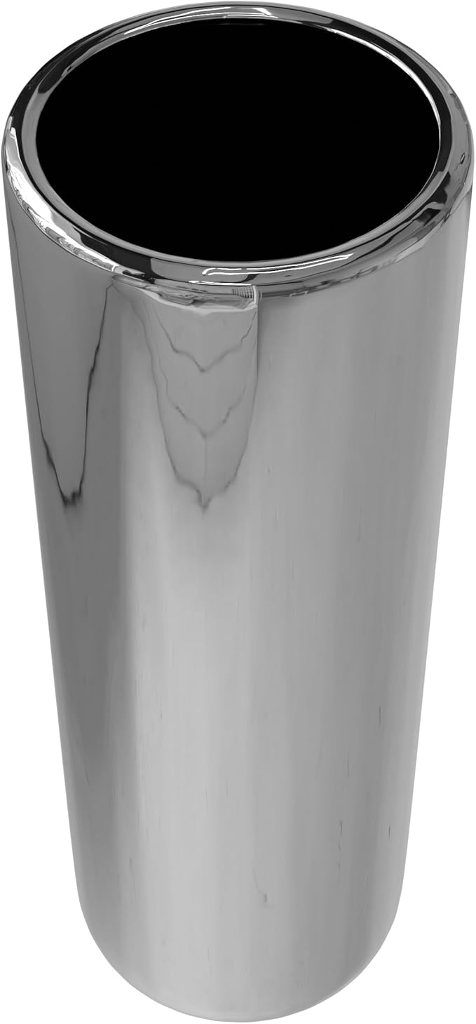 Red Lantern 24" Pure Silver Porcelain Umbrella Stand
