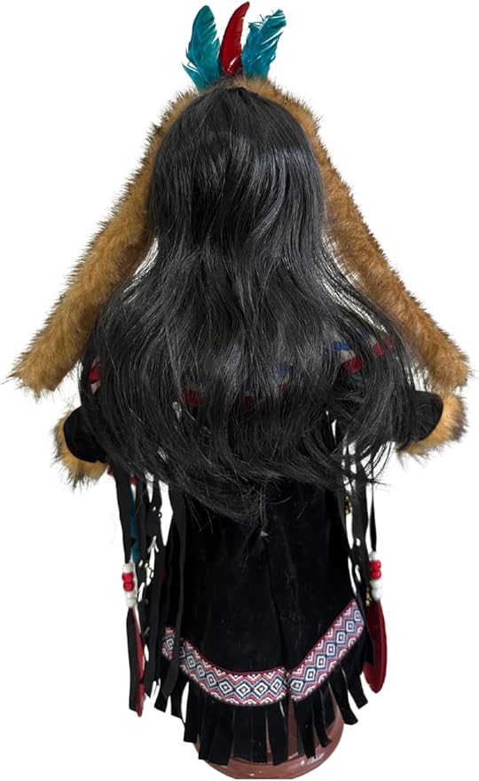 KINNEX COLLECTIONS SINCE 1997 16" Collectible Native American Indian Porcelain Doll (D16781)
