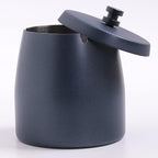 Extra Large Ashtray with Lid for Cigarette, Stainless Steel Smokeless Odorless Windproof Ash tray for Home Office Tabletop Outside Patio Outdoor Balcony(4.72''x3.93''x4.33'')
