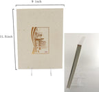 Artliving Two Part Adjustable Clear Acrylic Plastic Display Stand Easel (set of 5)