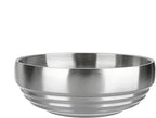 Silver Decorative Bowl Key Holder Bowl for Entryway Table Catchall Bowl for Candy Key Fruit Decorative Serving Bowls for Coffee Table Home Decor, 7.4 Inches