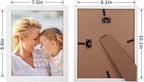 Lyeasw 8x10 Picture Frames White 12 Pack, Multi 8 by 10 Photo Frame for Wall Mount or Tabletop Display