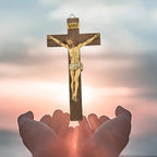 DurableDelights Jesus Crucifix Wall Cross-Catholic Wall Hanging Decoration, Perfect for Collection, Home Decor, or Gift Giving,9.65" H.