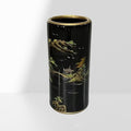 Ceramic Umbrella Stand Umbrella Holder For Entryway,Floor Standing Vase Storage Bucket(A)