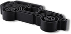 Jeep Wrangler Sculpture - Minimalist Decorative Accent for Off - Road Enthusiasts & Modern Home Decor | Collectible Design (Jeep Wrangler 2 Door Side View Matte Black)