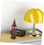 4pcs Vintage Alloy Model Sculpture Landmark Decor for Home Office Decorative Building Ornament in Antique Finish
