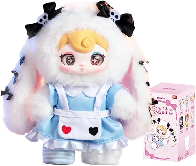 CALEMBOU Plush Blind Box, Kawaii Sunycoco Rebel Sweetheart Series Stuffed Blind Box Doll, Kawaii Mystery Vinyl Plush Toys Collectible for Birthday Gift