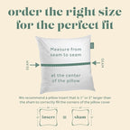 ComfyDown Decorative Throw Pillow Insert, Down and Feather Fill, 100% Cotton Cover, 233 Thread Count - Made in USA (16" x 18")