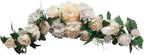 32" Rose/Peony/Hydrangea Swag for Wedding Party Home Garden, Wedding Arch Garden Wall Decoration, Weddings, Beige
