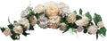32" Rose/Peony/Hydrangea Swag for Wedding Party Home Garden, Wedding Arch Garden Wall Decoration, Weddings, Beige