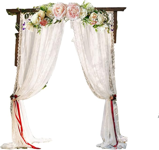 WYSRJ Artificial Peony Flower Swag 20 Inch Decorative Swag with Peony and Roses Wedding Arch Flowers Artificial Floral Swag for Lintel Wedding Arch Front Door Decor